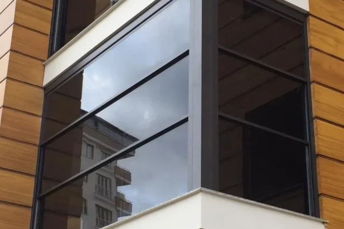 siyah cam balkon modeli, cam balkon fiyatı